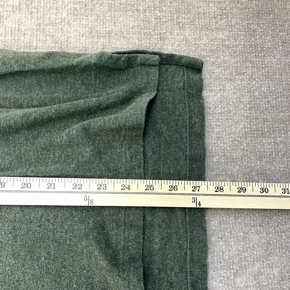 Polo By Ralph Lauren Polo Shirt Men XL Green Performance High Low Slit Pony Logo